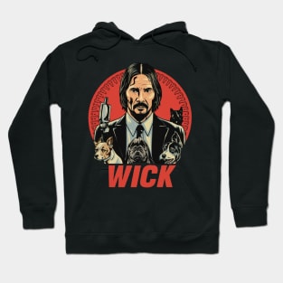 John Wick and dog Hoodie